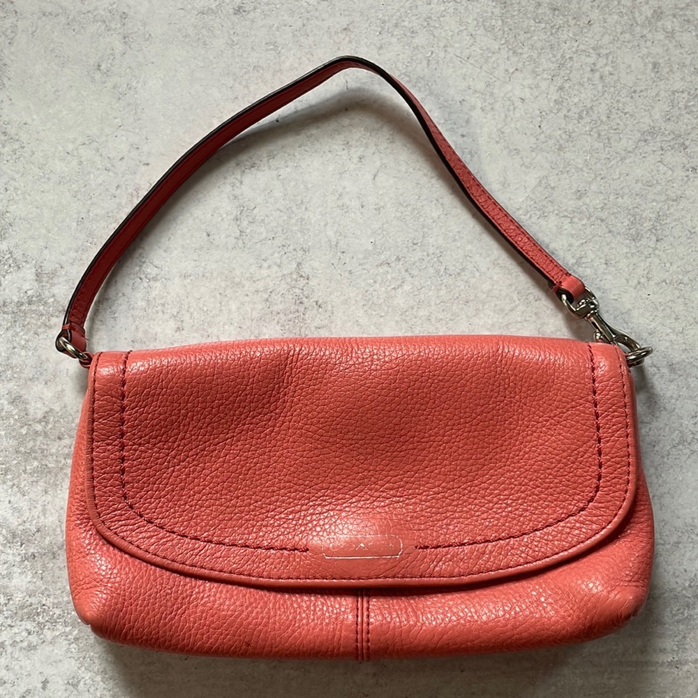 Coral Coach Purse